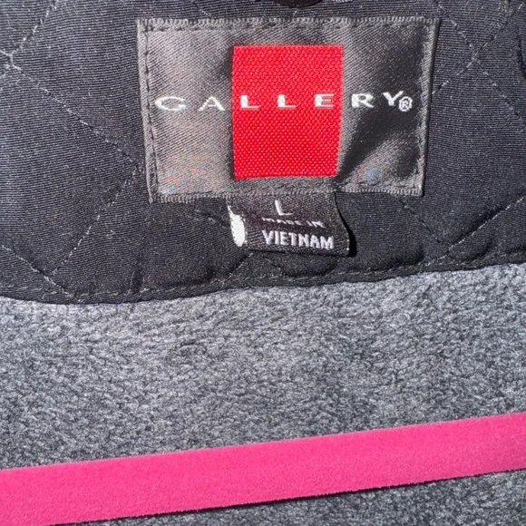 Black Quilted Women's Jacket - Picture 3 of 6